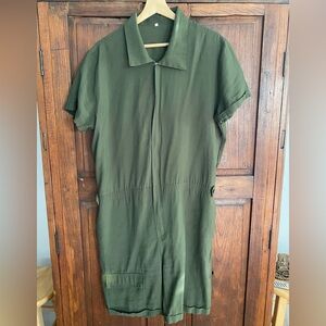 Men’s Green Romper large